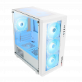 Vỏ case Magic GM-01 White | m-ATX, sẵn 4 fan RGB