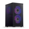 Vỏ case Jonsbo VR3 Black | Mini ITX (Kèm Sẵn Riser 4.0)