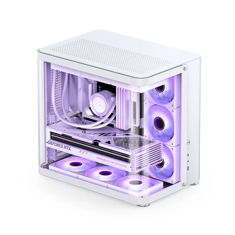 Vỏ case Jonsbo TK-2 ATX - Trắng