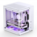 Vỏ case Jonsbo TK-1 2.0 - Trắng bạc | Micro-ATX
