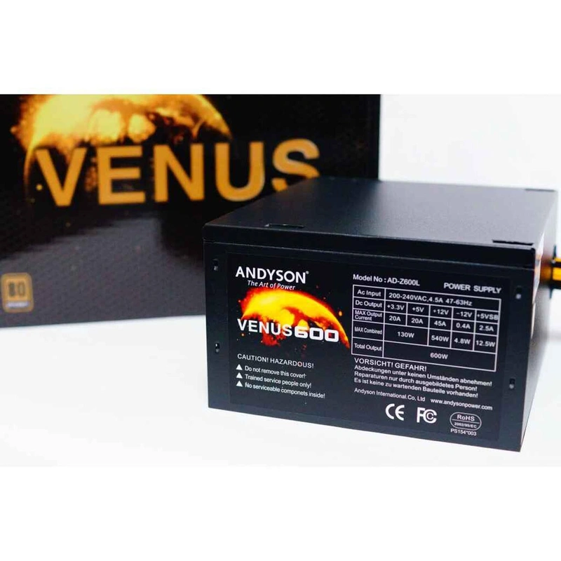 Nguồn Máy Tính Cũ ANDYSON VENUS 600W