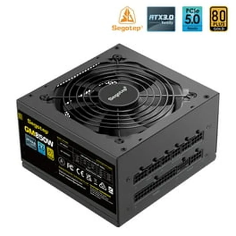 Nguồn Máy Tính Segotep GN850W | 850W, ATX 3.0, 80 Plus Gold, PCIE 5