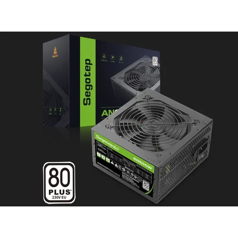 Nguồn Máy Tính Segotep AN650W 80 Plus Standard | Black, 650W