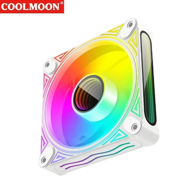 Fan Case Coolmoon DM1 ARGB | Đen (Sync main)