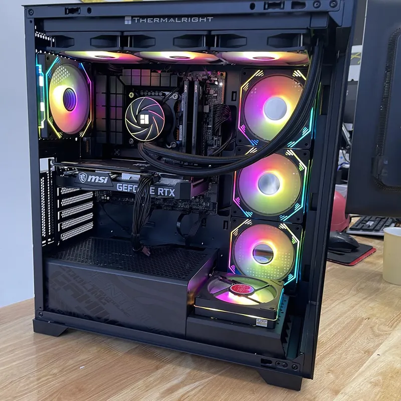 PC AMD Đen X670 R5 9600 32GB RX 7600 XT ( All New)