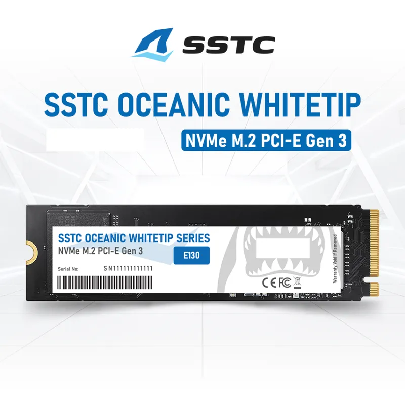 Ổ cứng SSD SSTC Oceanic Whitetip E130 256GB NVMe M.2 PCIe Gen 3