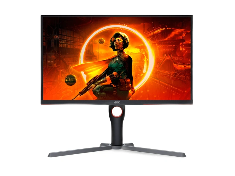 Màn Hình Máy Tính gaming AOC 25G3ZM/74 | 24.5 inch, FHD, VA, 240Hz, 0.5ms, phẳng, chân CTH