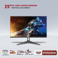 Màn Hình Máy Tính VSP IP2505W | 24.5 inch, Full HD, IPS, 100Hz, 1ms, phẳng, đen