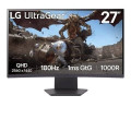 Màn hình máy tính Gaming LG 27GS60QC-B.ATVQ | 27 inch, 2K, VA, 180Hz, 1ms, chân xoay, Cong 1000R