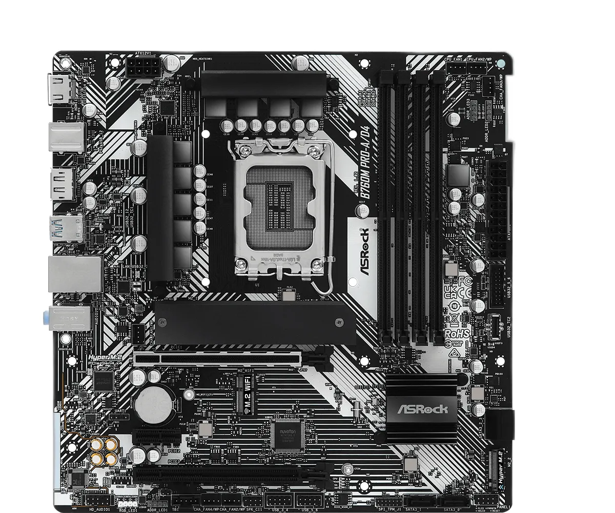 Mainboard ASRock B760M Pro-A DDR4