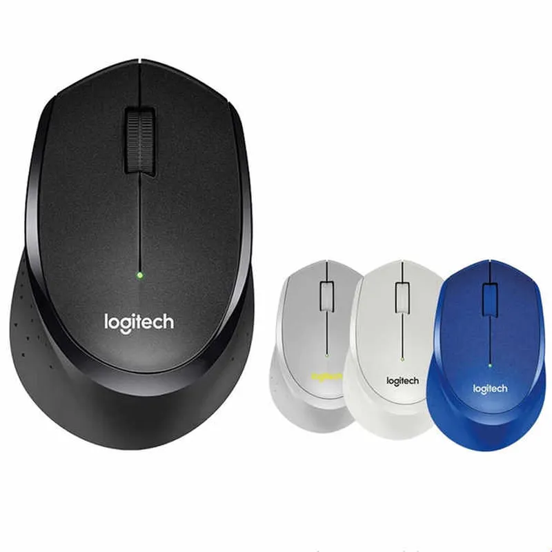 Chuột không dây Logitech M331 | Đen, 2.4GHz, Silent