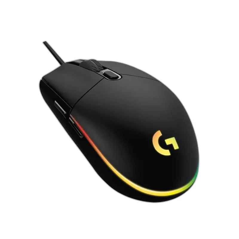 Chuột Logitech G203 Lightsync | Đen, có dây