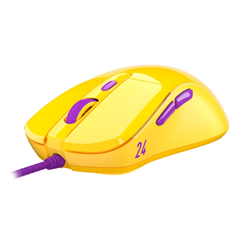 Chuột DareU A960 Yellow Ultralight Gaming RGB (Vàng)