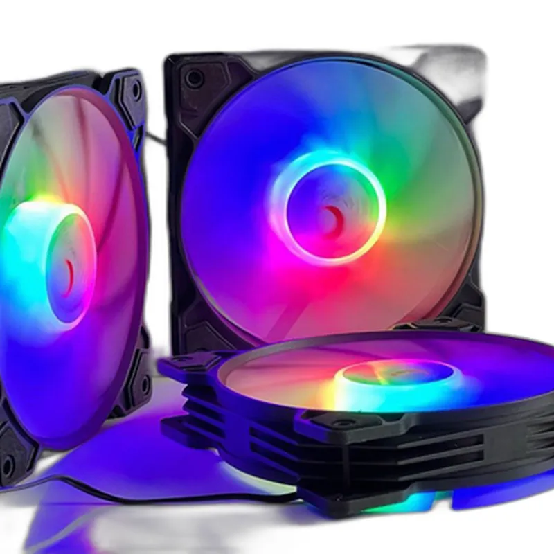 Fan Case Led RGB CoolMoon K8 Đen