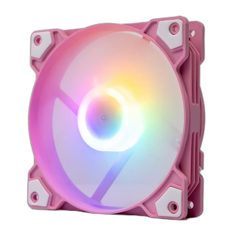 Fan Redmoon K8 - Hồng | 12cm, RGB Fixed