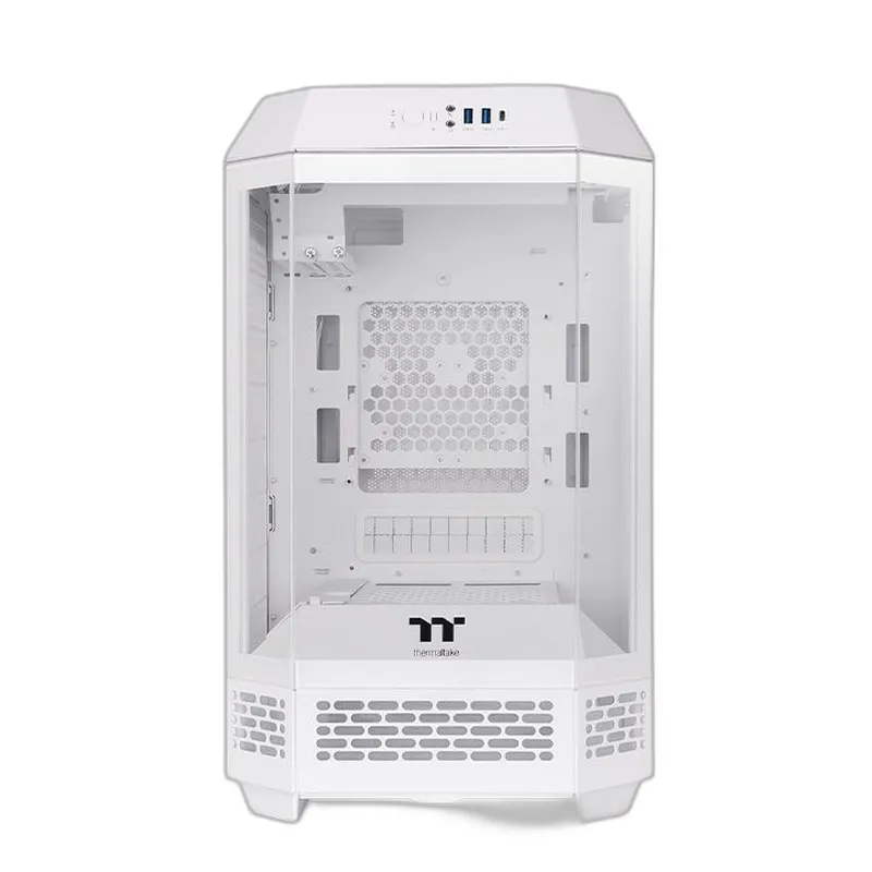 Vỏ Case Thermaltake Tower 250 Mini-ITX Snow White | Không kèm fan (CA-1Z9-00S6WN-00)