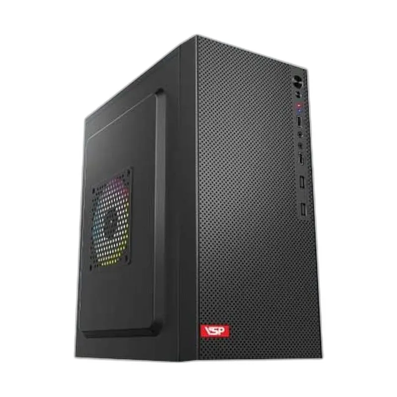 Vỏ Case VSP V2894 | Micro ATX, Đen