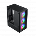 Vỏ Case Xigmatek MYX 3F - Black | Kèm 3 fan led