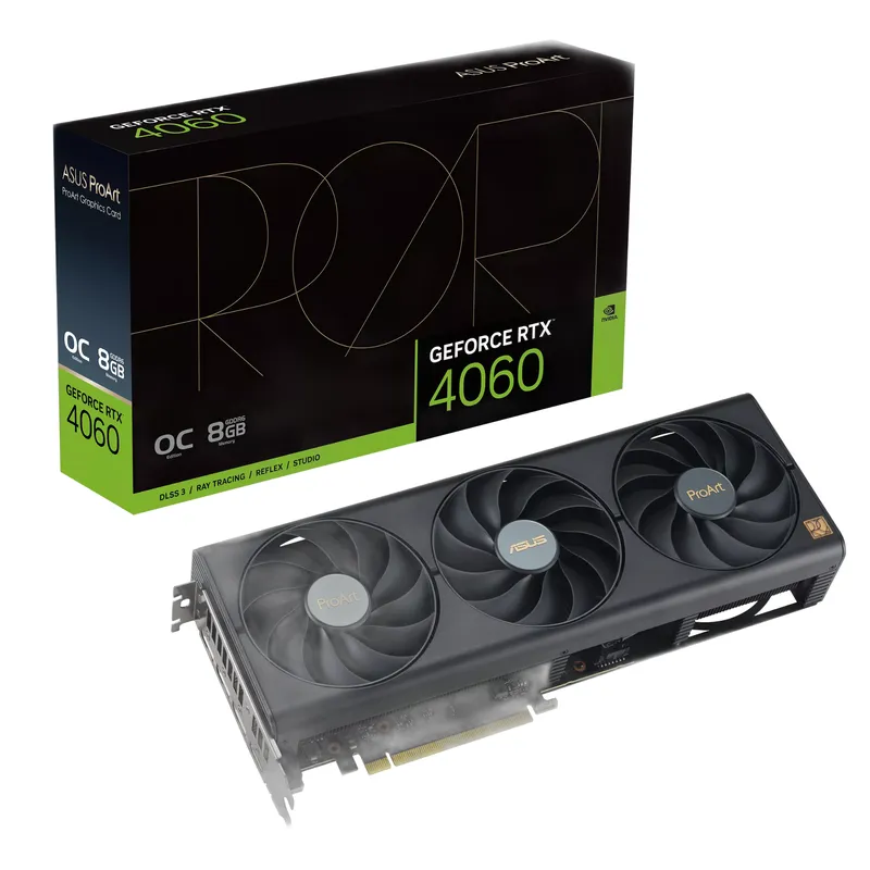 Card màn hình ASUS ProArt RTX 4060 OC Edition 8GB GDDR6