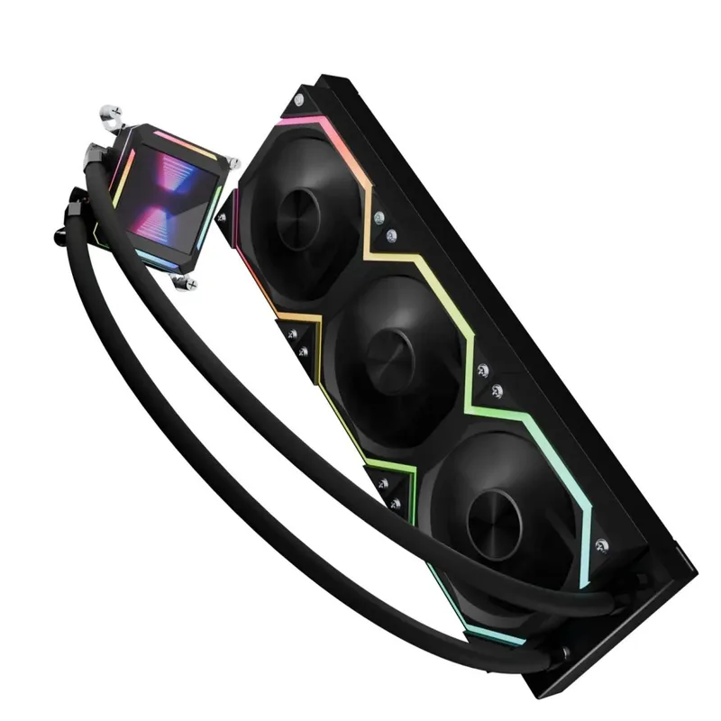 Tản nhiệt nước Leopard Astro Shell 360 ARGB Digital LCD - Black
