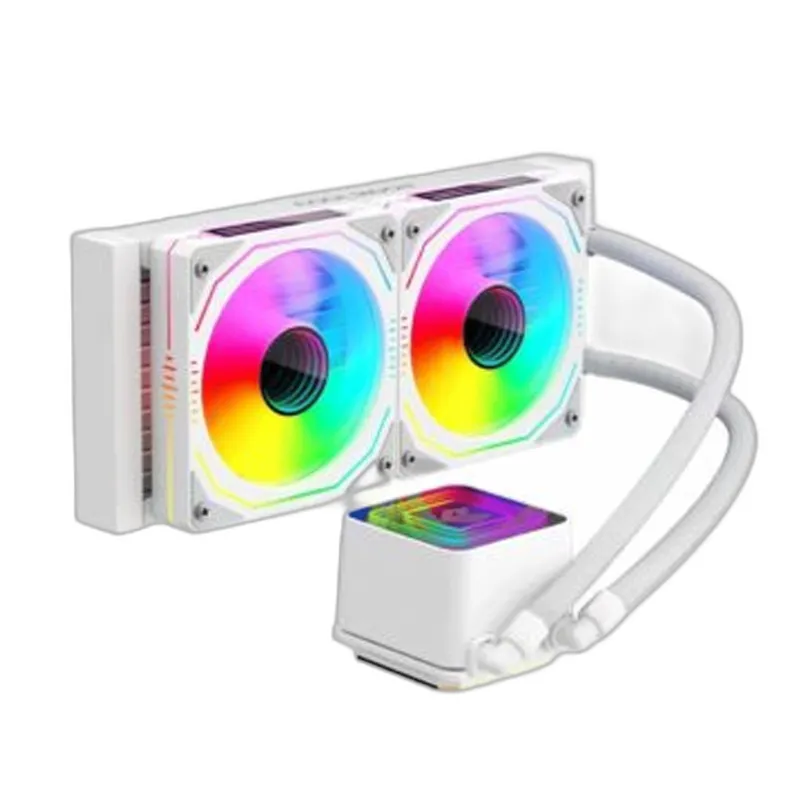 Tản nhiệt nước Coolmoon Glacier 240 ARGB - Trắng