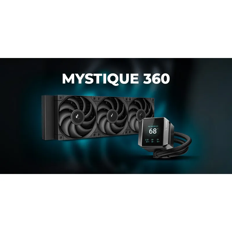 Tản nhiệt nước CPU Deepcool MYSTIQUE 360 - Black