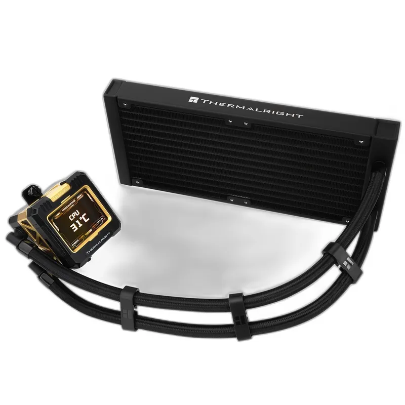 Tản nhiệt nước Thermalright Frozen Warframe X 240 ARGB Display - Black | Không kèm Fan