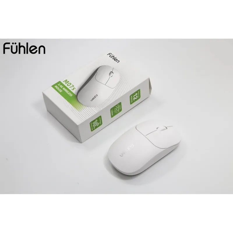 Chuột không dây Fuhlen M07s - Đen | Wireless 2.4G