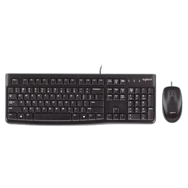 Combo Phím Chuột Logitech MK120 - (Đen)