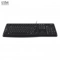 Bàn phím Logitech K120 | Đen, 104 phím, Có dây
