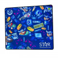 Lót chuột Star Gaming cao cấp - Xanh Kích thước 45 x 40 x 0.4 cm