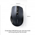 Chuột không dây Ergonomic 15063 Black (Receiver)