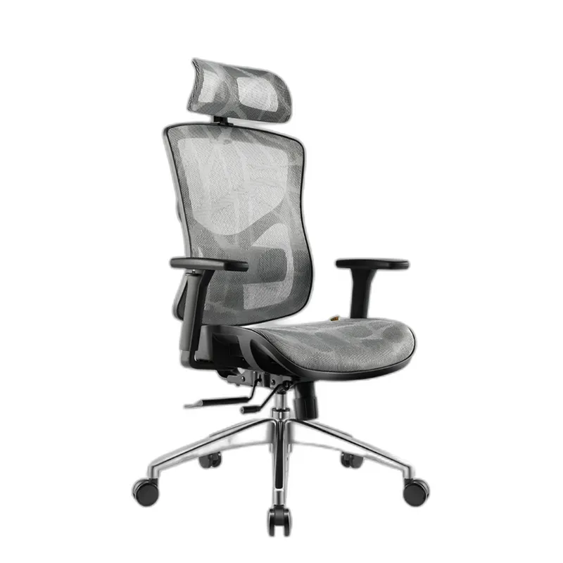 Ghế công thái học Ergonomic TMS09 | Xám