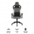 Ghế T3 Rush Fabric gaming (2023) Xám trắng (CF-9010058-WW)