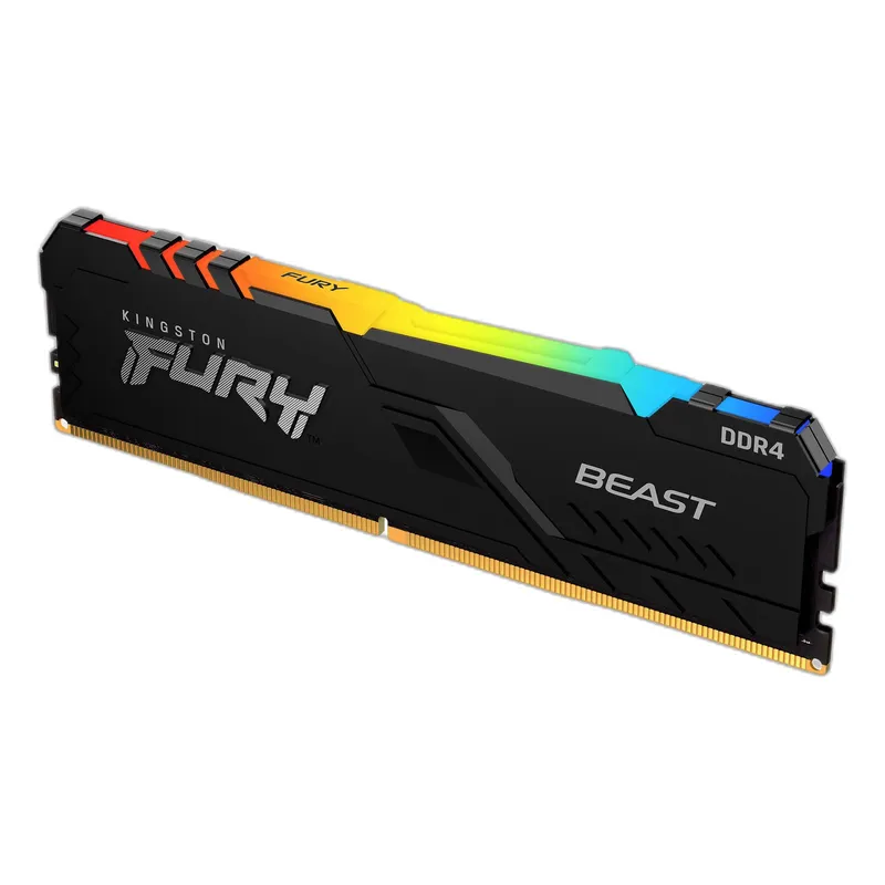 Ram Cũ Kingston Fury Beast RGB 8GB | 1x8GB, DDR4, 3200MHz (KF432C16BB2A/8)