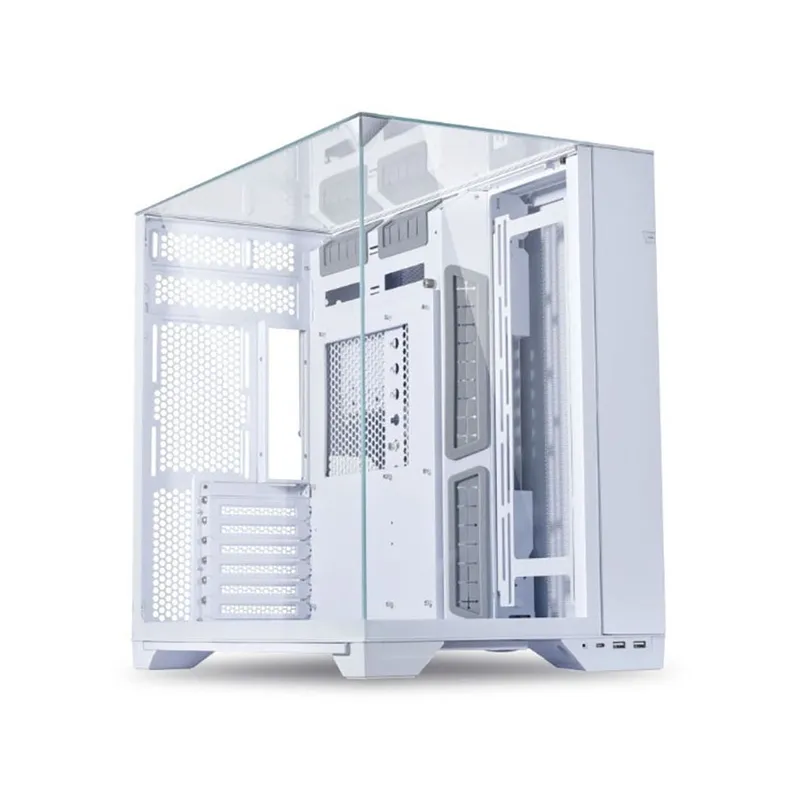 Vỏ Case Lian Li 011 Vision ATX | Trắng, không kèm fan (011VW)