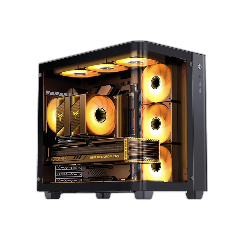 Vỏ Case Jonsbo TK-3 ATX | Màu đen