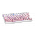 Bàn phím cơ Dare-U EK75 Pro Sakura Pink | Wireless, Triple Mode, Gasket Mount, RGB, Dream (Linear) Switch