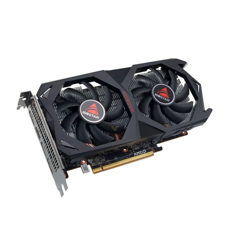 Card màn hình cũ Biostar RX 6600 8GB DDR6 2 Fan