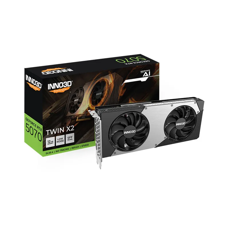 Card màn hình INNO3D GeForce RTX 5070 TWIN X2 OC