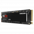 Ổ cứng SSD SamSung 990 PRO 2TB M.2 NVMe / PCIe Gen 4.0 x4/ MLC NAND / Read up to 7450MB/s - Write up to 6900MB/s / Up to 1200K/1550K IOPS / 600TBW MZ-V9P2T0BW