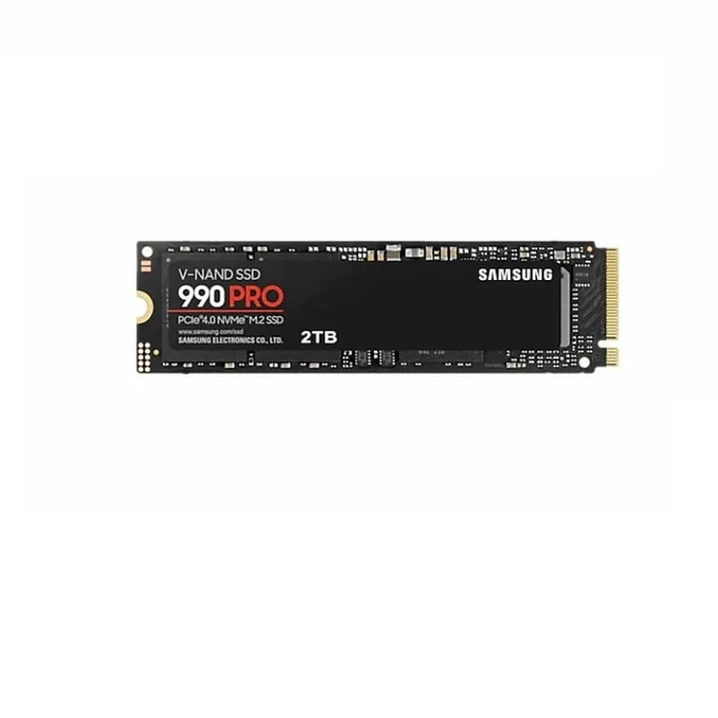 Ổ cứng SSD SamSung 990 PRO 2TB M.2 NVMe / PCIe Gen 4.0 x4/ MLC NAND / Read up to 7450MB/s - Write up to 6900MB/s / Up to 1200K/1550K IOPS / 600TBW MZ-V9P2T0BW