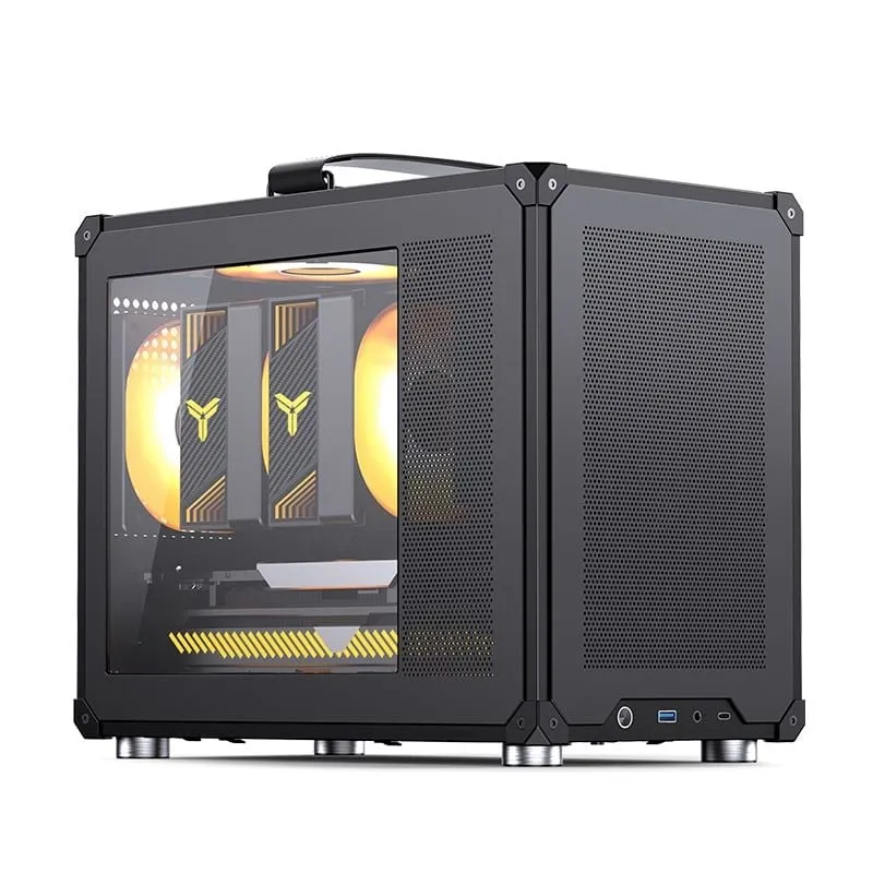 Vỏ Case Jonsbo C6 Max Micro-ATX | Màu đen