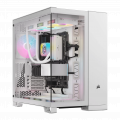 Vỏ Case Corsair 6500X Mid Tower Dual Chamber -  Trắng (CC-9011258-WW)
