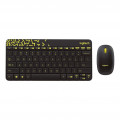 Combo bàn phím + Chuột không dây Logitech MK240 (Đen)