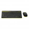 Combo bàn phím + Chuột không dây Logitech MK240 (Đen)