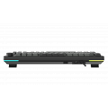 Bàn phím cơ Dare-U EK75 Grey Black | PBT, 2 Sides RGB Strip, Type-C, Dream (Linear) Switch