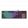 Bàn phím cơ Dare-U EK104 Gray - Black | 2 sides RGB strip, Multi-Led, PBT, Dream Switch