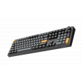 Bàn phím cơ Dare-U EK106 Pro Black - Golden | Wireless Triple Mode, Gasket Mount, RGB, Cloud (Linear) Switch
