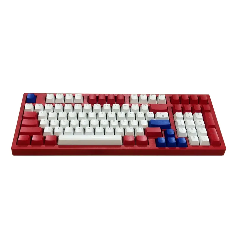 Bàn phím cơ Gaming Esonne K98 | Đỏ, Led Rainbow, Blue Switch